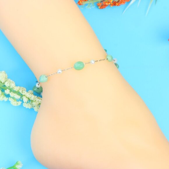 Elegant Handmade Anklet – Perfect for Women & Girls | Ideal Gift Option, DYC1595 - Picture 7 of 9